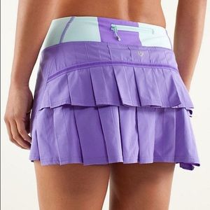 Lululemon Pace Maker Tennis Skirt